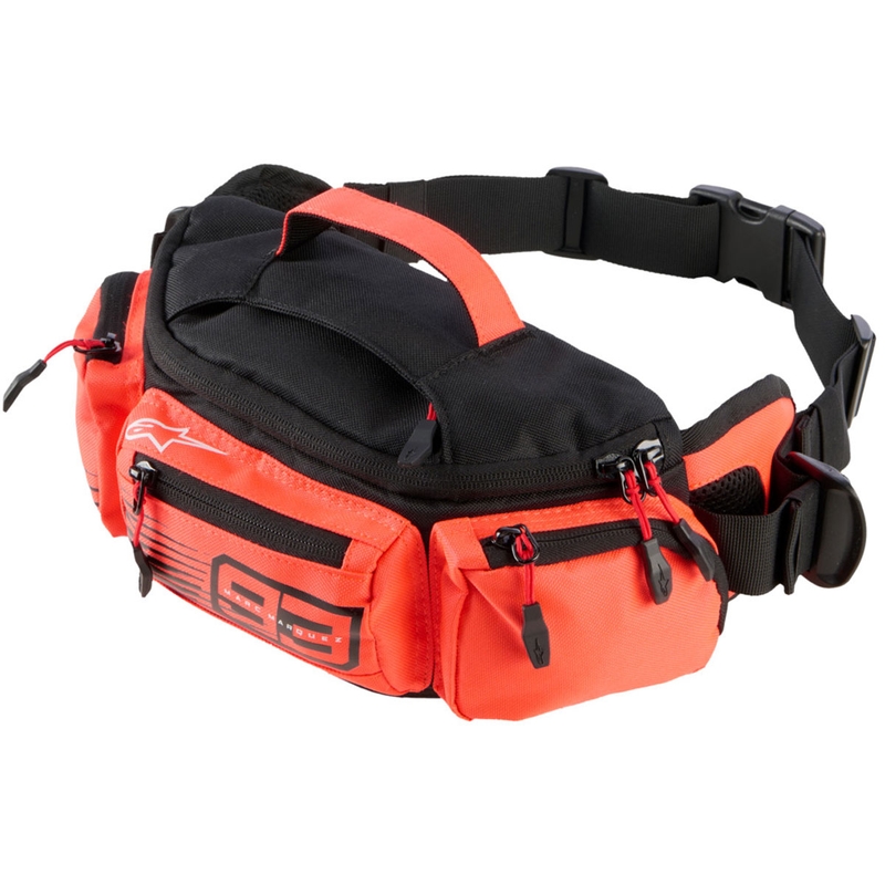Ľadvinka ALPINESTARS MM93 kolekcia čierno-fluo červená 2.5L