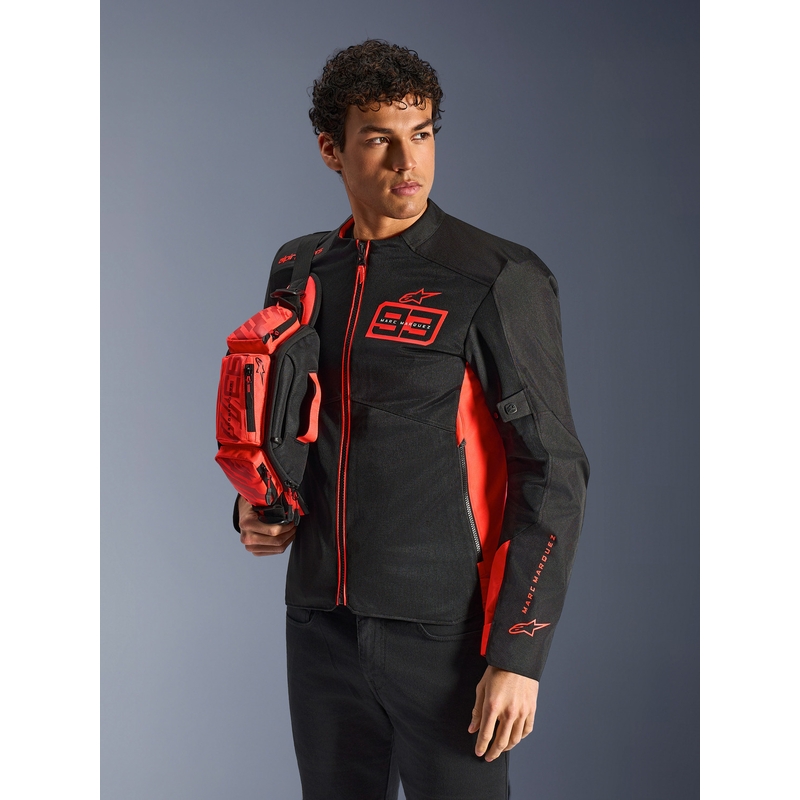 Ľadvinka ALPINESTARS MM93 kolekcia fluo červeno-červená 2.5L