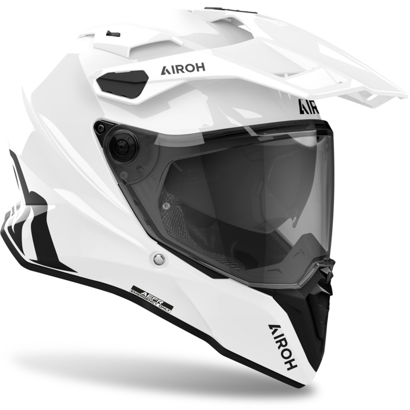 Enduro helma Airoh Commander 2 Color lesklá biela