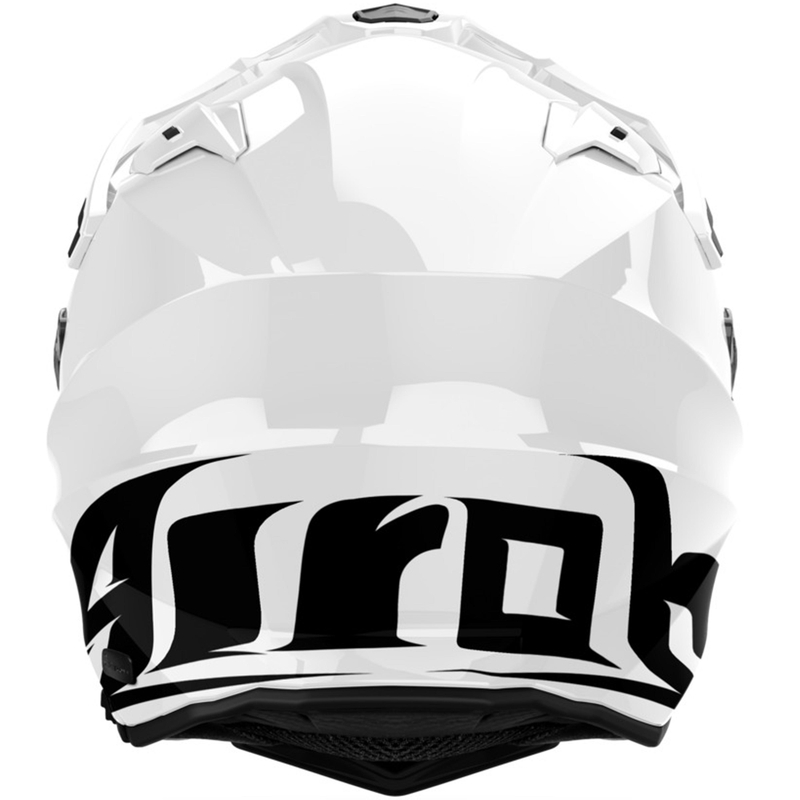 Enduro helma Airoh Commander 2 Color lesklá biela