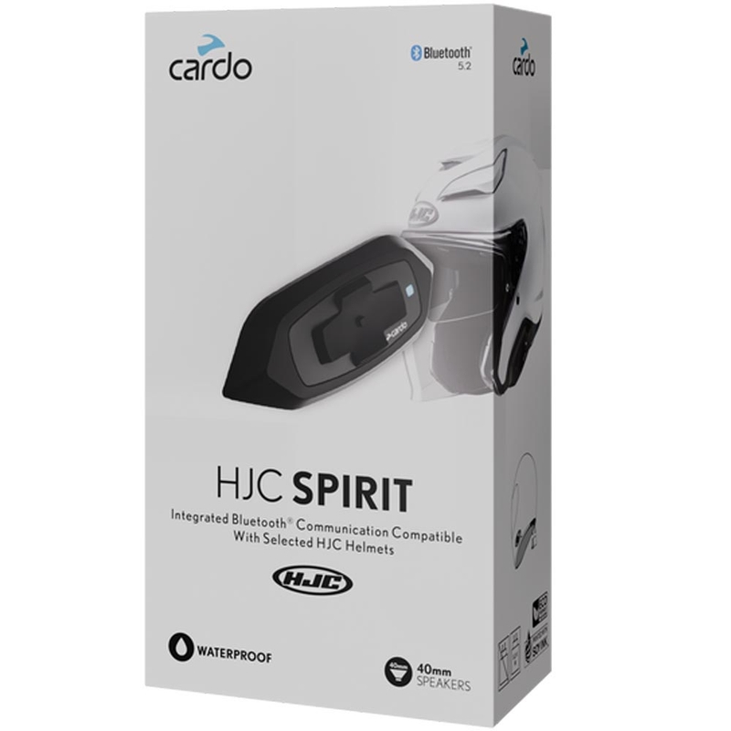Interkom na motorku Cardo HJC Spirit čierny