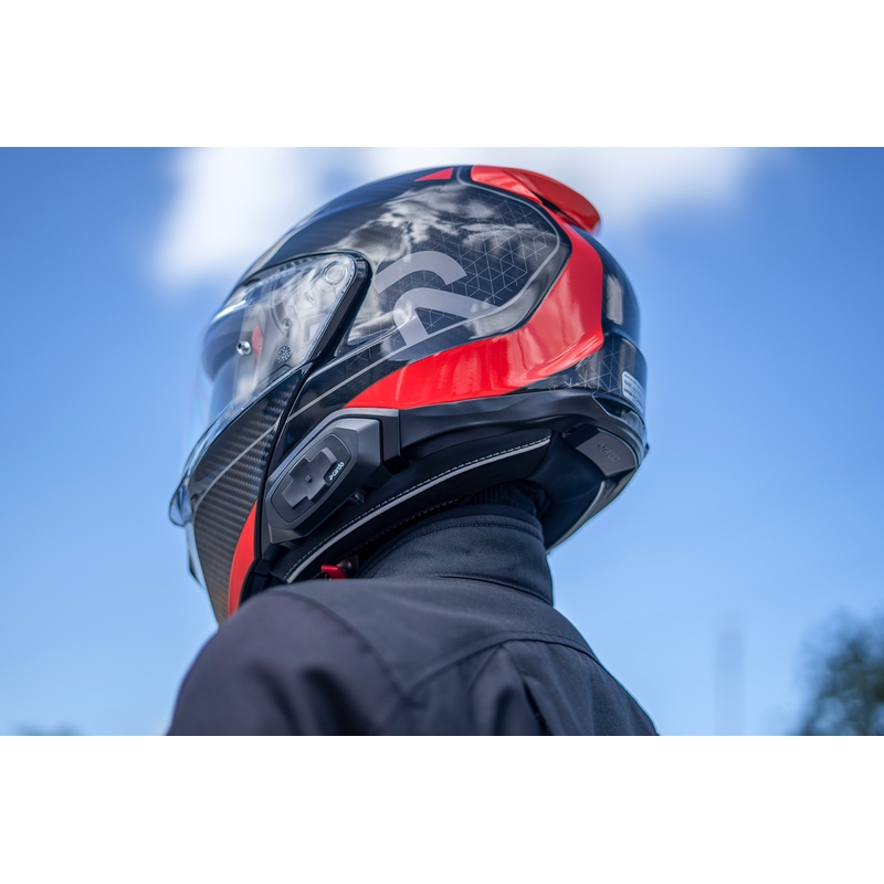 Interkom na motorku Cardo HJC Packtalk čierny