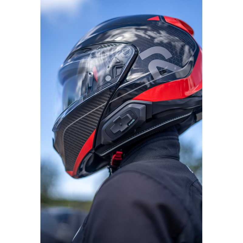 Interkom na motorku Cardo HJC Packtalk čierny