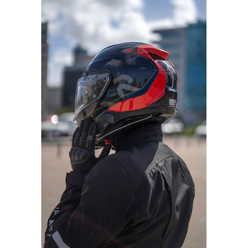 Interkom na motorku Cardo HJC Packtalk čierny