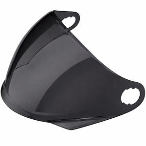 Plexi pre helmy na motorku Cassida Jet Tech 2.0 tmavo dymové