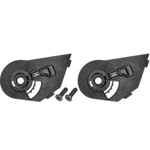 Mechanizmus hľadí pre helmy na motorku ZED F19 čierny