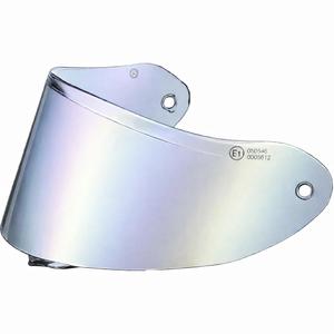 Plexi pre helmy na motorku ZED XD1 s prípravou pre fóliu FogCity irídiové