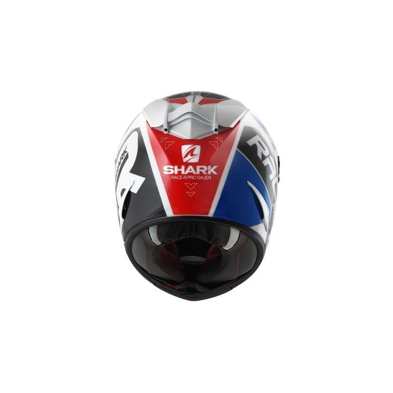 Integrálna prilba SHARK RACE R-PRO Sauer bielo-modro-červená