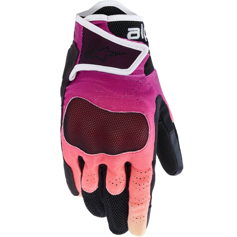Dámske rukavice na motorku Alpinestars Stella Mogress Airflow gradient-čierne