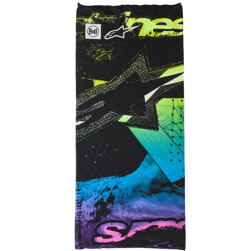 Nákrčník Alpinestars Buff Ignite čierno-červený