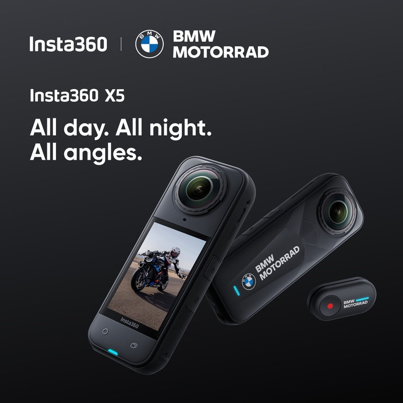 Akčná kamera Insta360 X5 BMW Motorrad Edition čierna