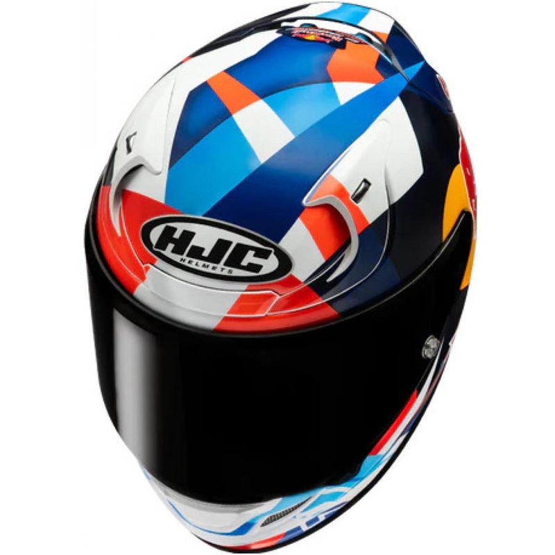 Integrálna prilba na motorku HJC RPHA 12 Red Bull Misano GP 2 MC21 modro-bielo-červená