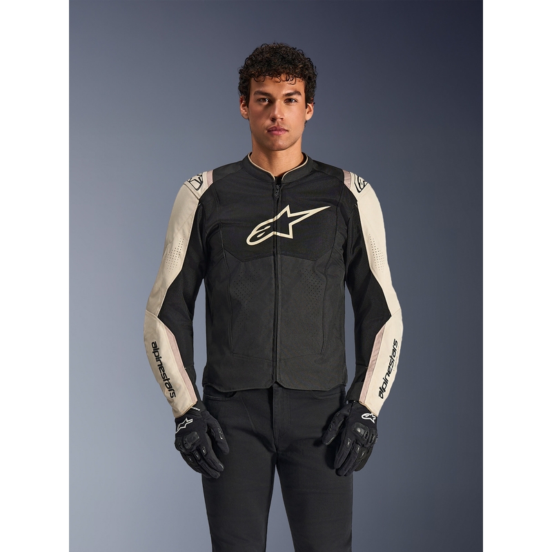 Bunda na motorku Alpinestars T-SPS Air V2 čierno-piesková