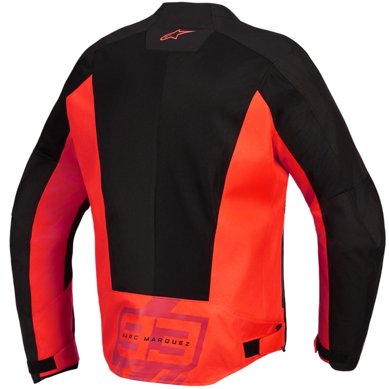 Bunda na motorku Alpinestars C-1 AIR MM93 kolekcia fluo červeno-červeno-čierna
