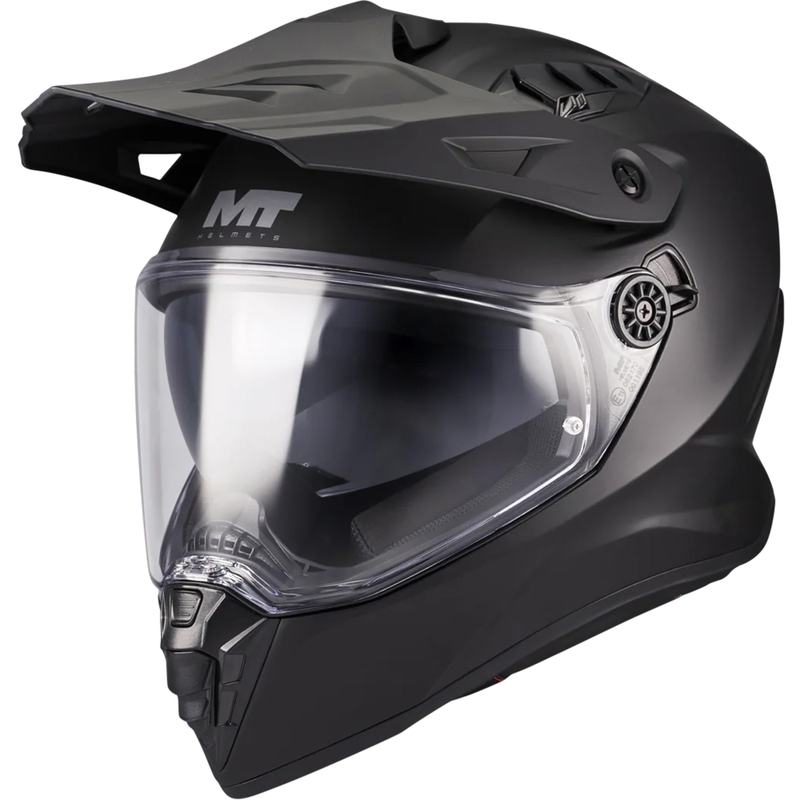 Enduro prilba na motorku MT Track SV Pure A1 matná čierna - II. akosť