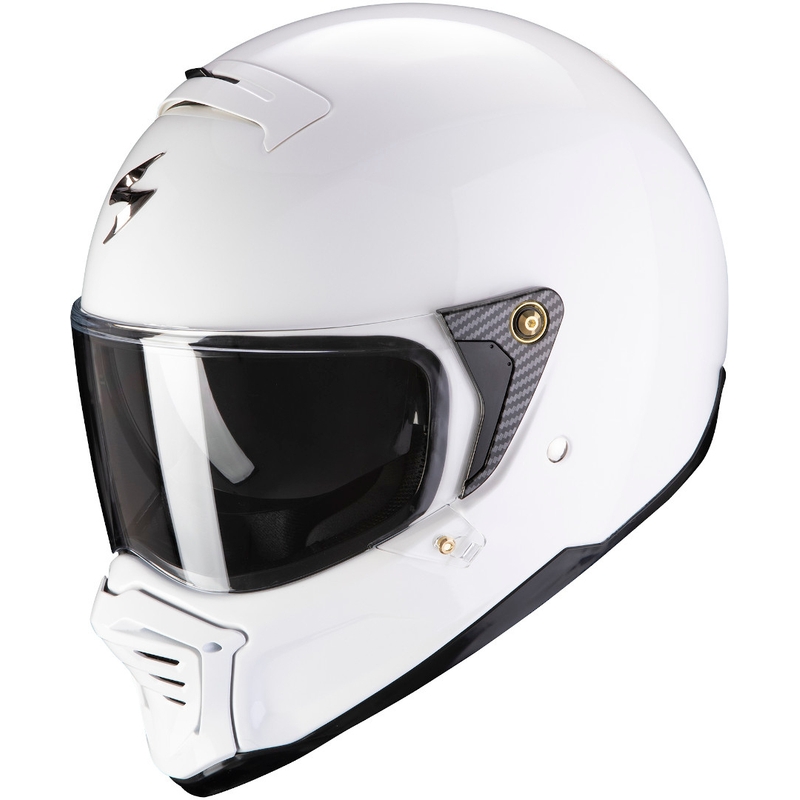 Integrálna prilba Scorpion EXO-HX1 Solid biela - II. akosť