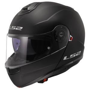 Vyklápacia prilba LS2 FF908 Strobe II čierna matná - II. akosť