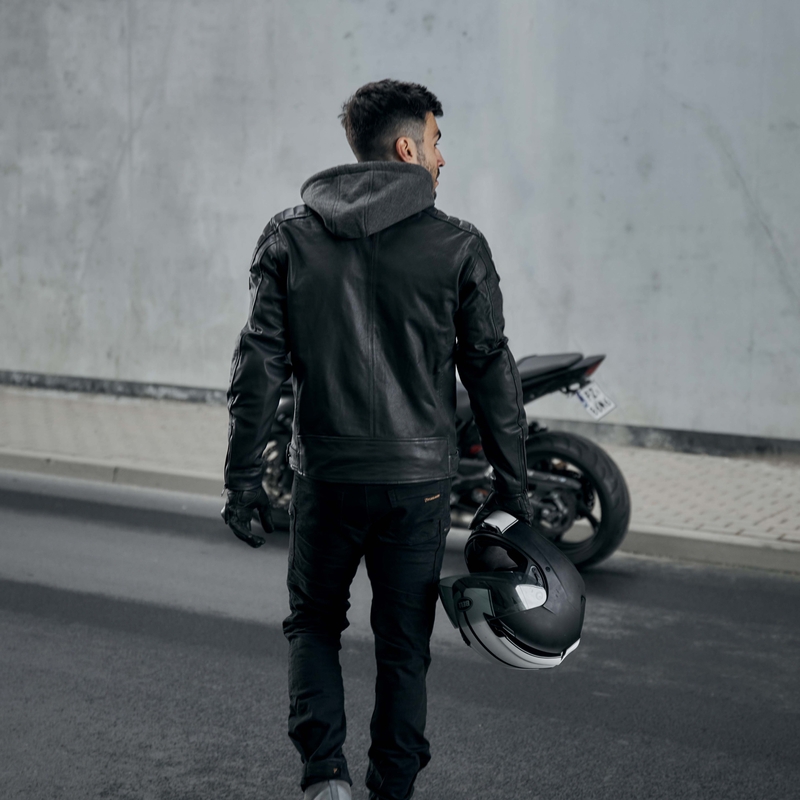Bunda na motorku Rebelhorn Impala čierna - II. akosť
