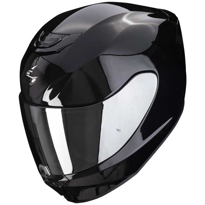 Integrálna prilba na motorku Scorpion EXO-391 Solid čierna lesklá - II. akosť