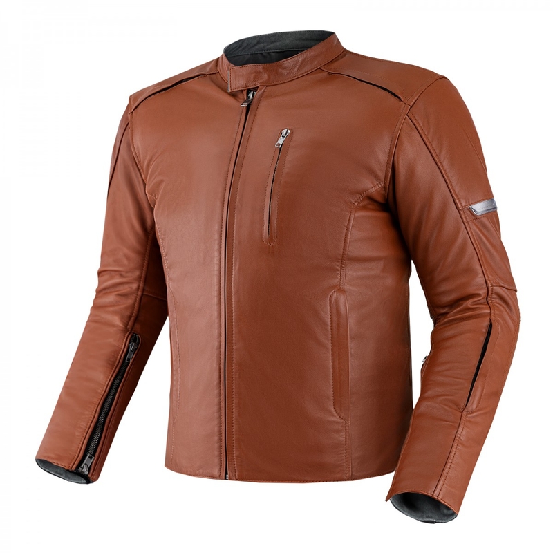 Bunda na motorku Shima Hunter + 2.0 svetlo hnedá - II. akosť