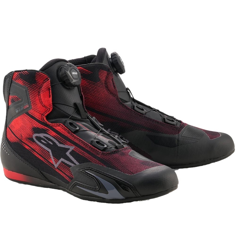 Topánky na motorku Alpinestars Celer Vented čierno-červené