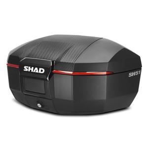 Vrchný kufor na motorku SHAD SH51 D0B51106 Karbón