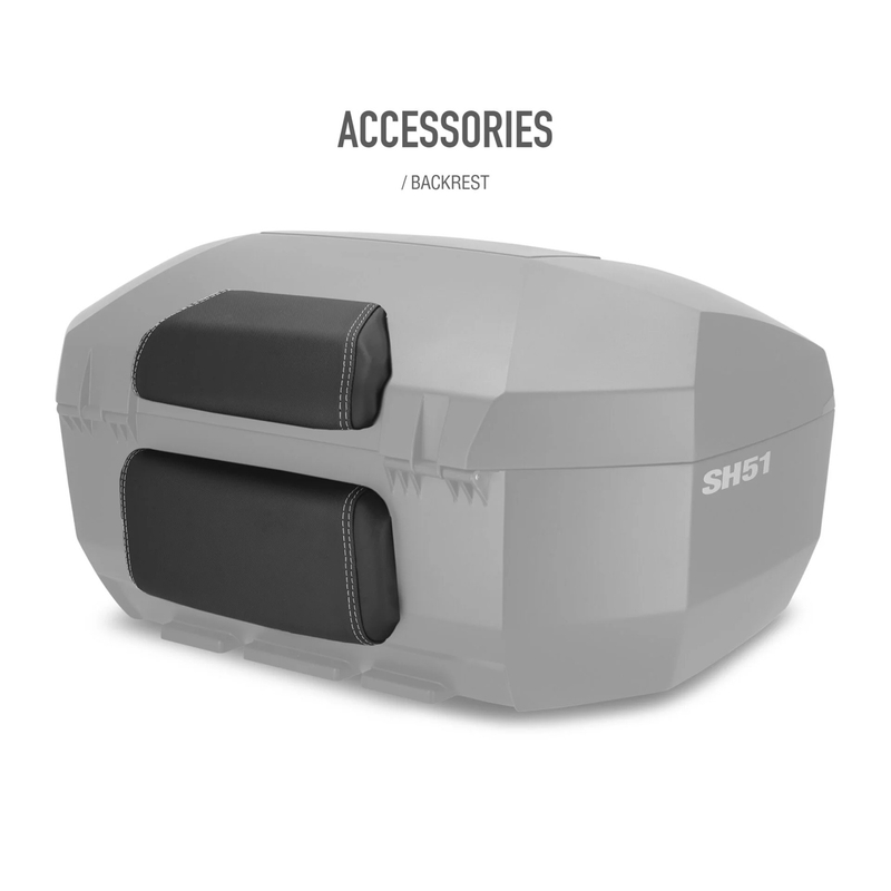 Vrchný kufor na motorku SHAD SH51 hliník