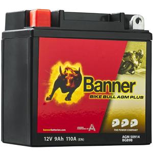AGM batéria Banner Bike Bull AGM PLUS AGM PLUS 509 14 / BGB9B - GB9B