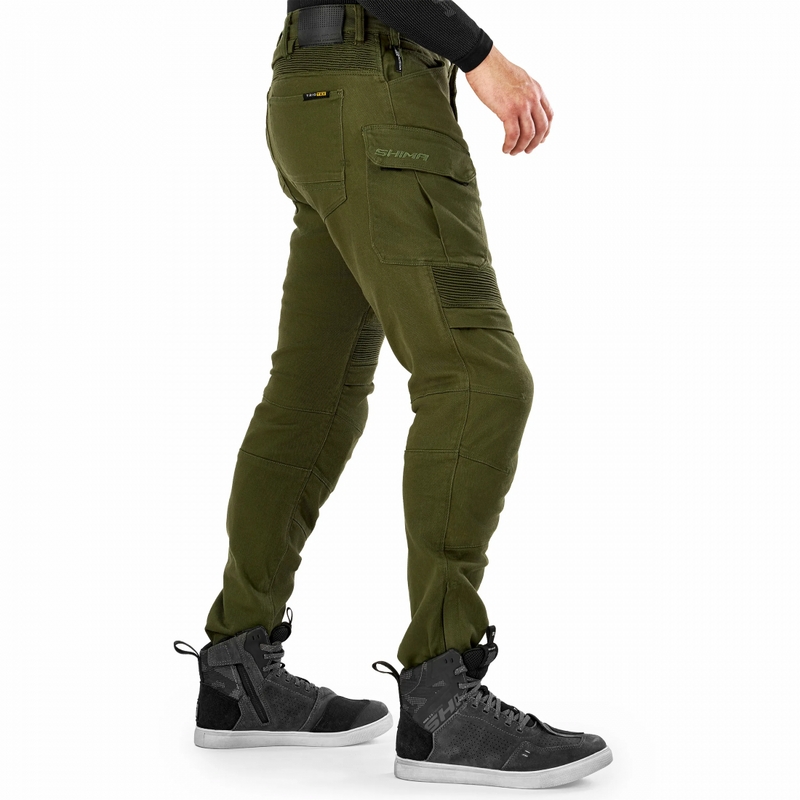 Predĺžené nohavice na motorku Shima Giro 3.0 khaki