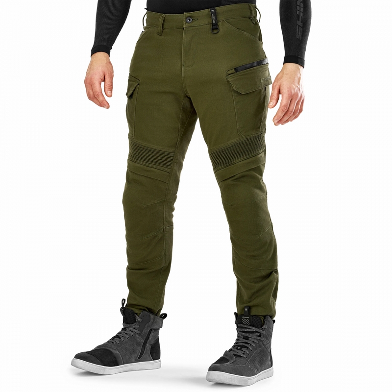 Predĺžené nohavice na motorku Shima Giro 3.0 khaki