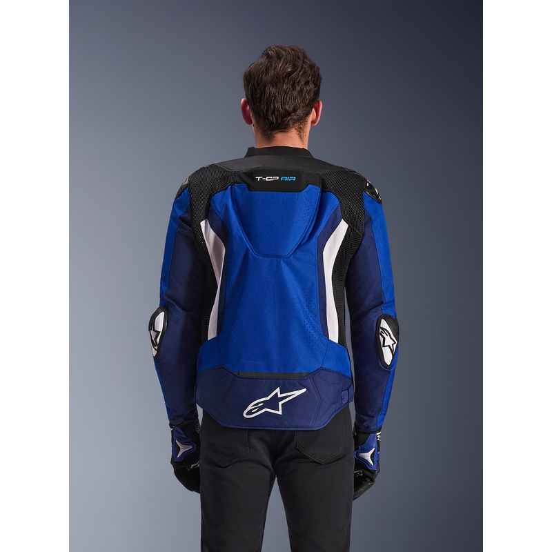 Bunda na motorku Alpinestars T-GP Air modro-bielo-čierna