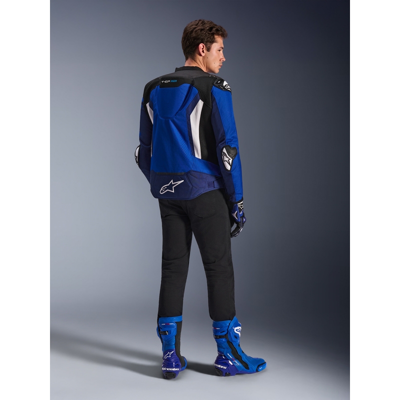 Bunda na motorku Alpinestars T-GP Air modro-bielo-čierna