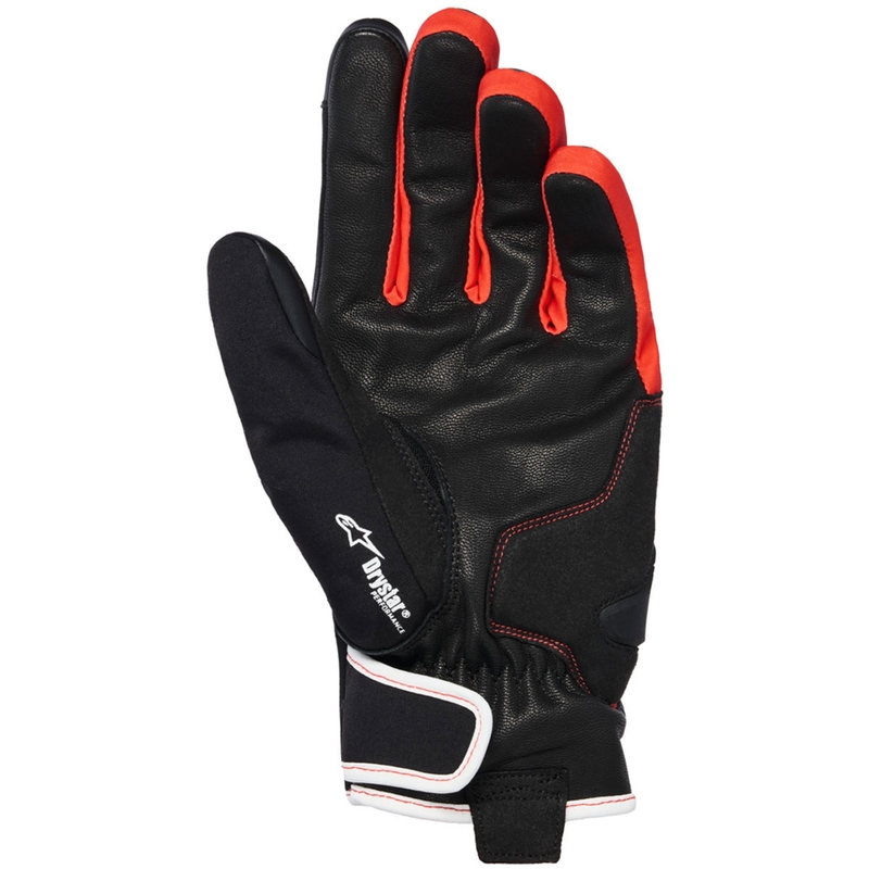 Rukavice na motorku Alpinestars MOBLAST WATERPROOF čierno-antracitovo-oranžové