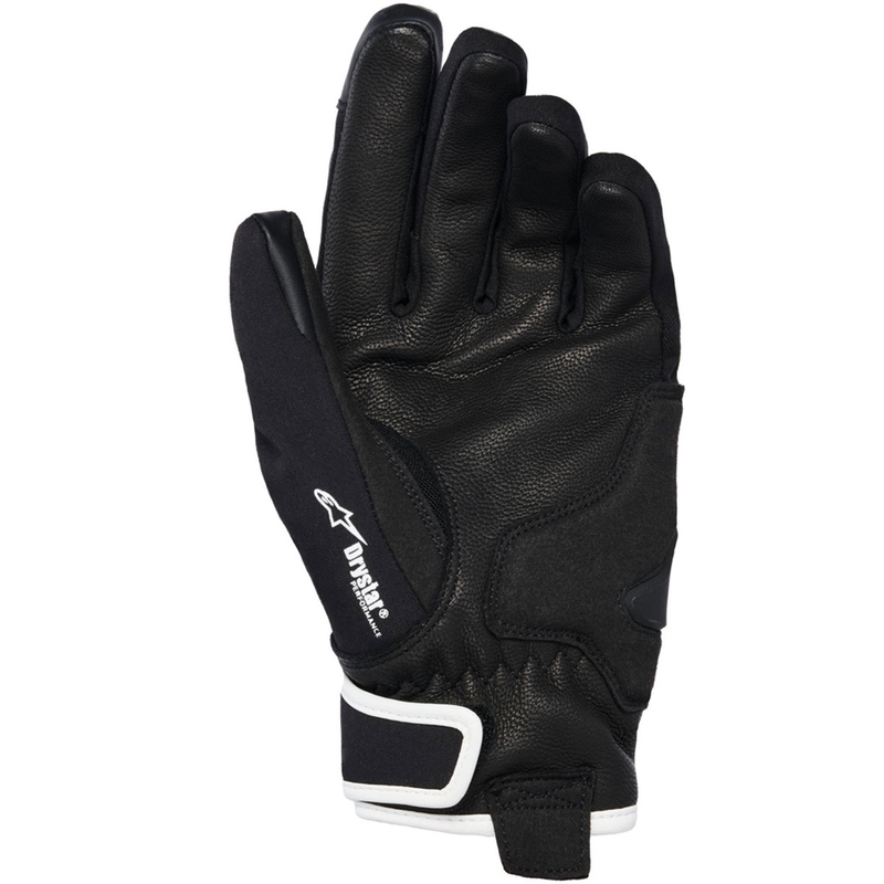 Dámske rukavice na motorku Alpinestars STELLA MOBLAST WATERPROOF čierno-bielo off white