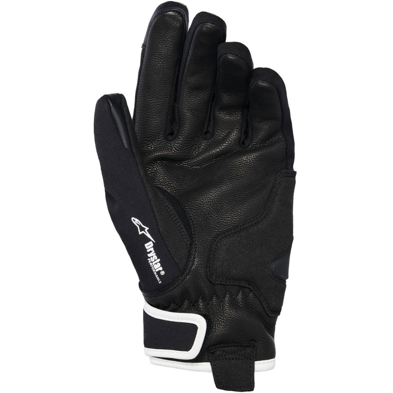 Dámske rukavice na motorku Alpinestars STELLA MOBLAST WATERPROOF šedo-čierno-fluo ružovo-tyrkysovo-biele