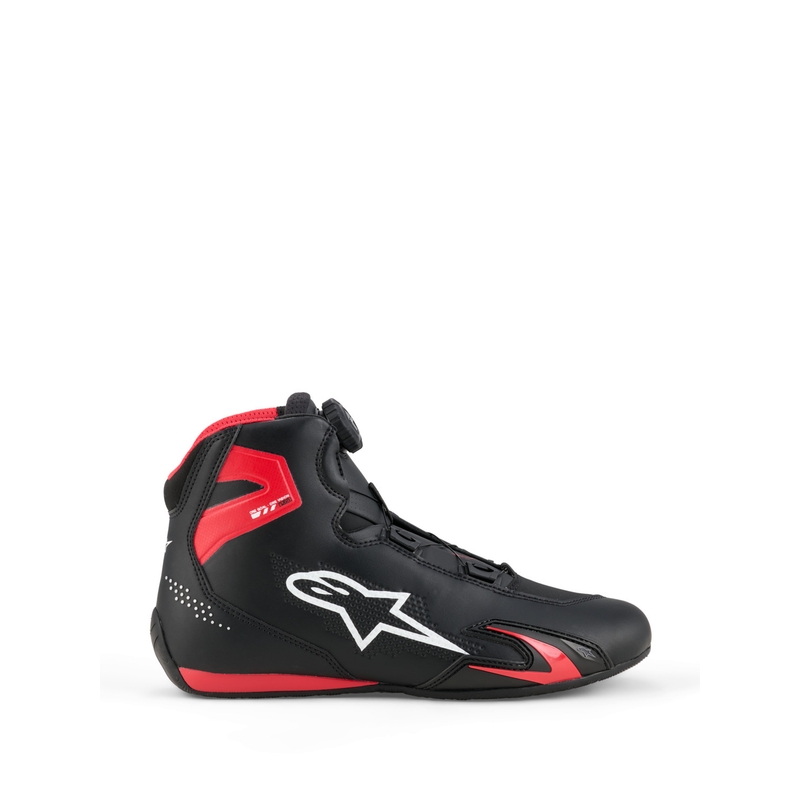 Topánky na motorku Alpinestars Zeler čierno-červeno-biele