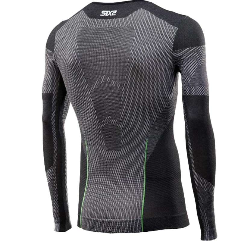 Funkčné tričko s dlhým rukávom SIXS BT TS2L V2 čierny carbon