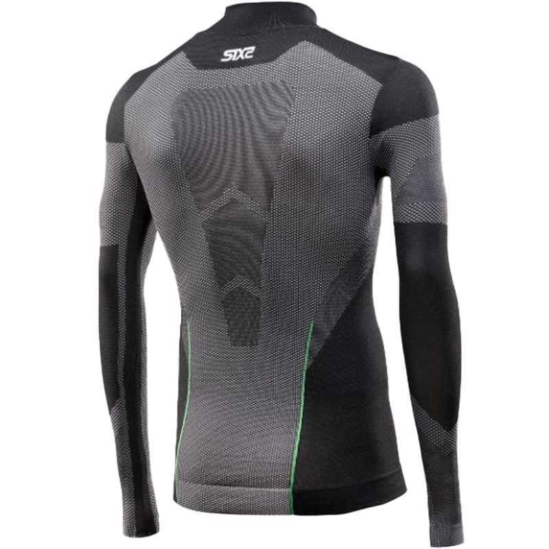 Funkčné tričko s dlhým rukávom SIXS BT TS3L V2 čierny carbon