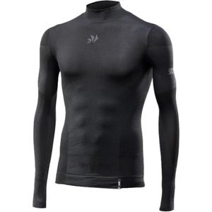 Funkčné tričko s dlhým rukávom SIXS BT TS3L V2 čierno-tmavo šedé