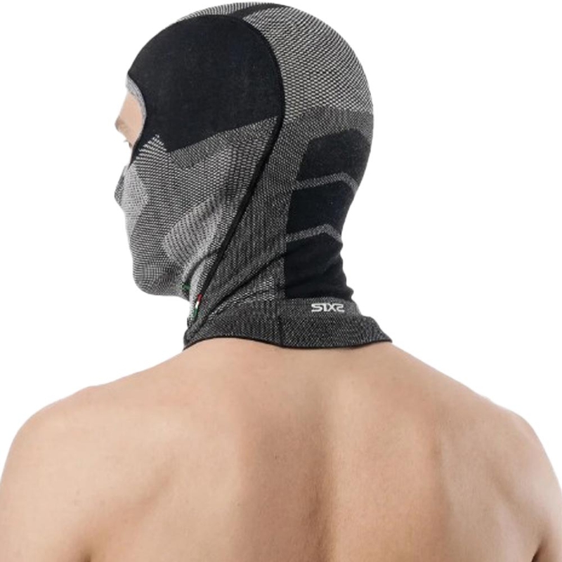 Kukla pod helmu SIXS BT DBXL V2 čierna carbon
