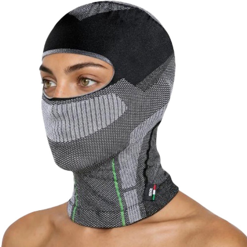 Kukla pod helmu SIXS BT DBXL V2 čierna carbon