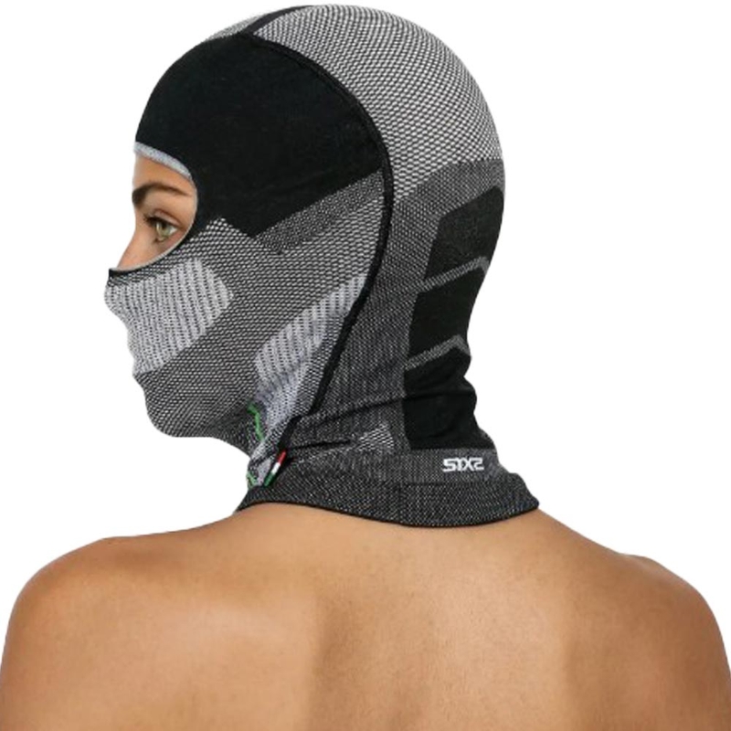 Kukla pod helmu SIXS BT DBXL V2 čierna carbon