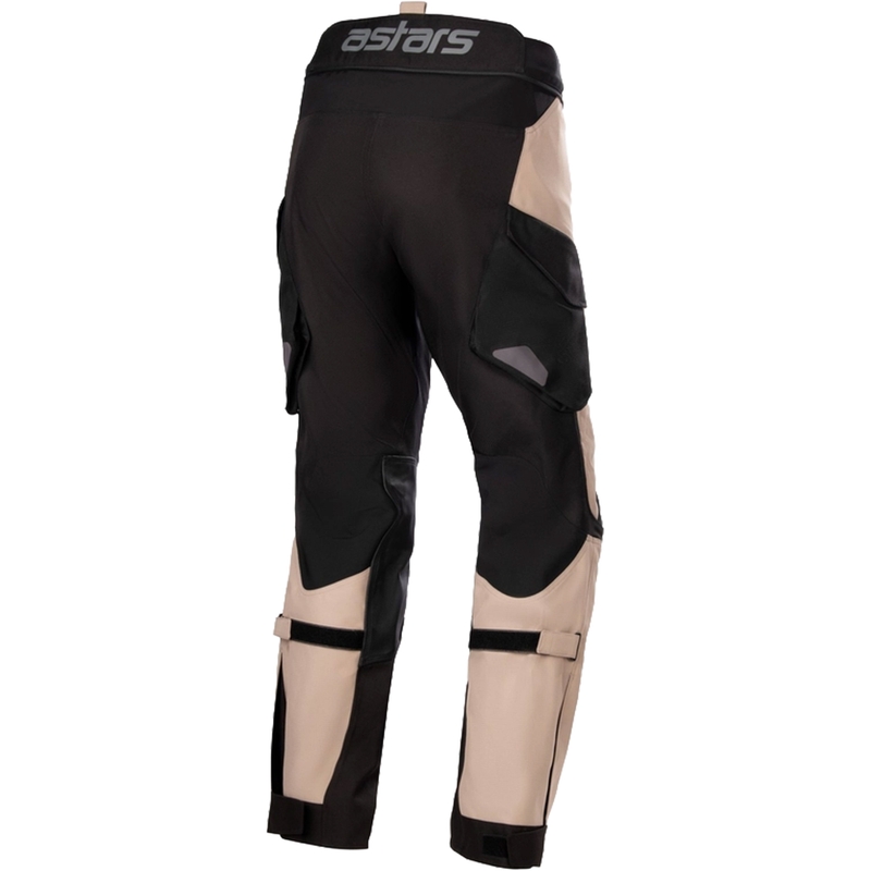 Nohavice na motorku Alpinestars Halo Drystar khaki-čierna