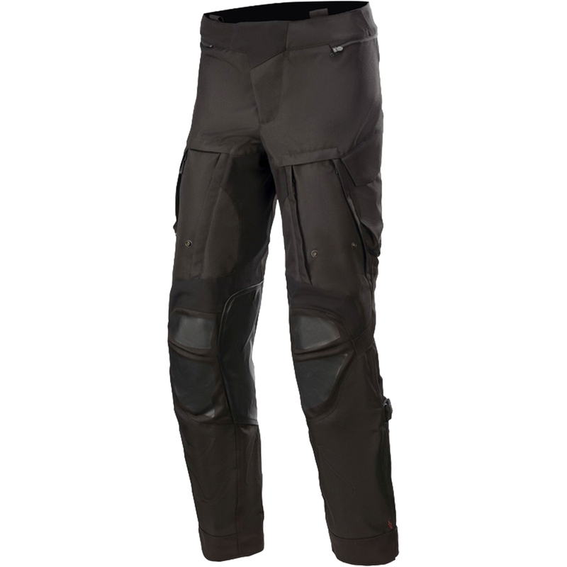 Nohavice na motorku Alpinestars Halo Drystar čierno-čierne