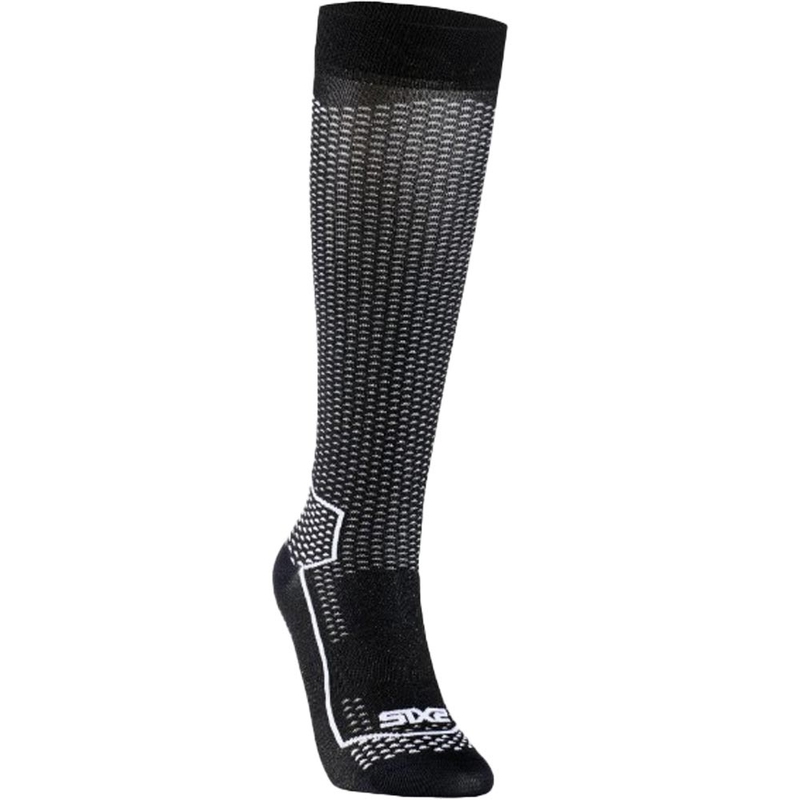 Funkčné podkolienky SIXS LONG V3 čierny carbon