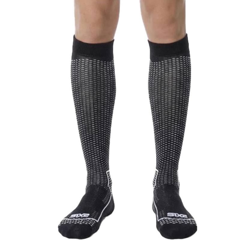 Funkčné podkolienky SIXS LONG V3 čierny carbon