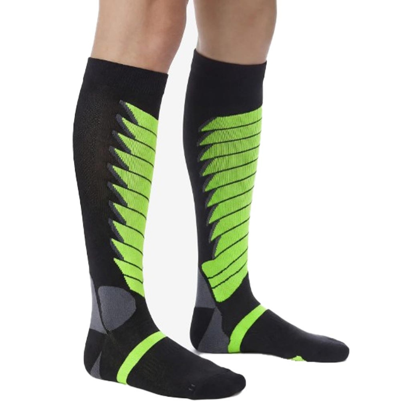 Funkčné podkolienky SIXS SPEED V3 čierno-zelené