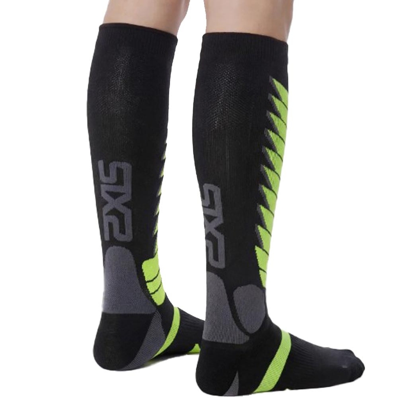 Funkčné podkolienky SIXS SPEED V3 čierno-zelené
