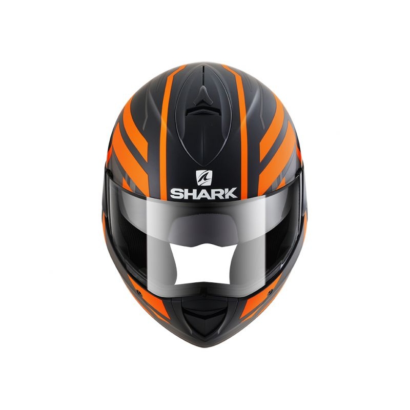 Preklápacia prilba SHARK EVOLINE 3 Corvus Mat čierno-šedo-oranžová