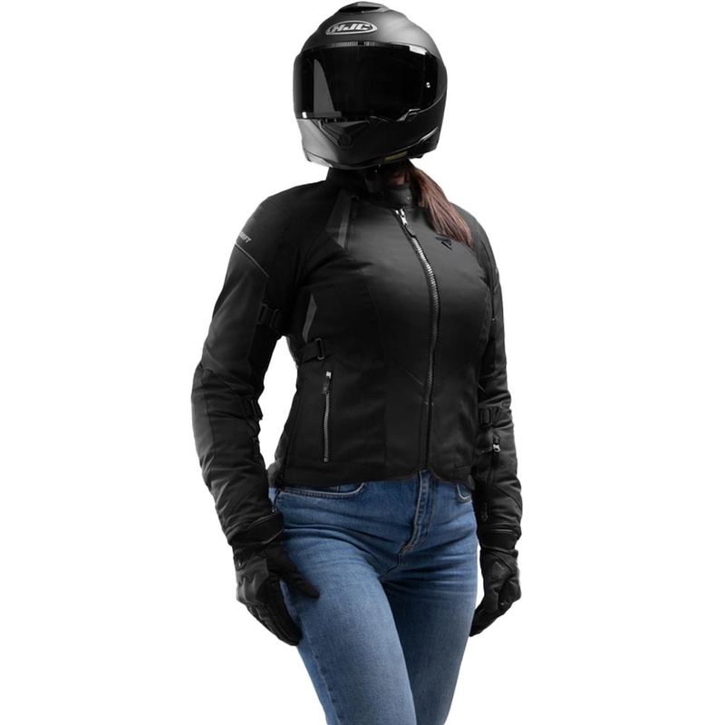 Dámska bunda na motorku Rebelhorn Swift čierna